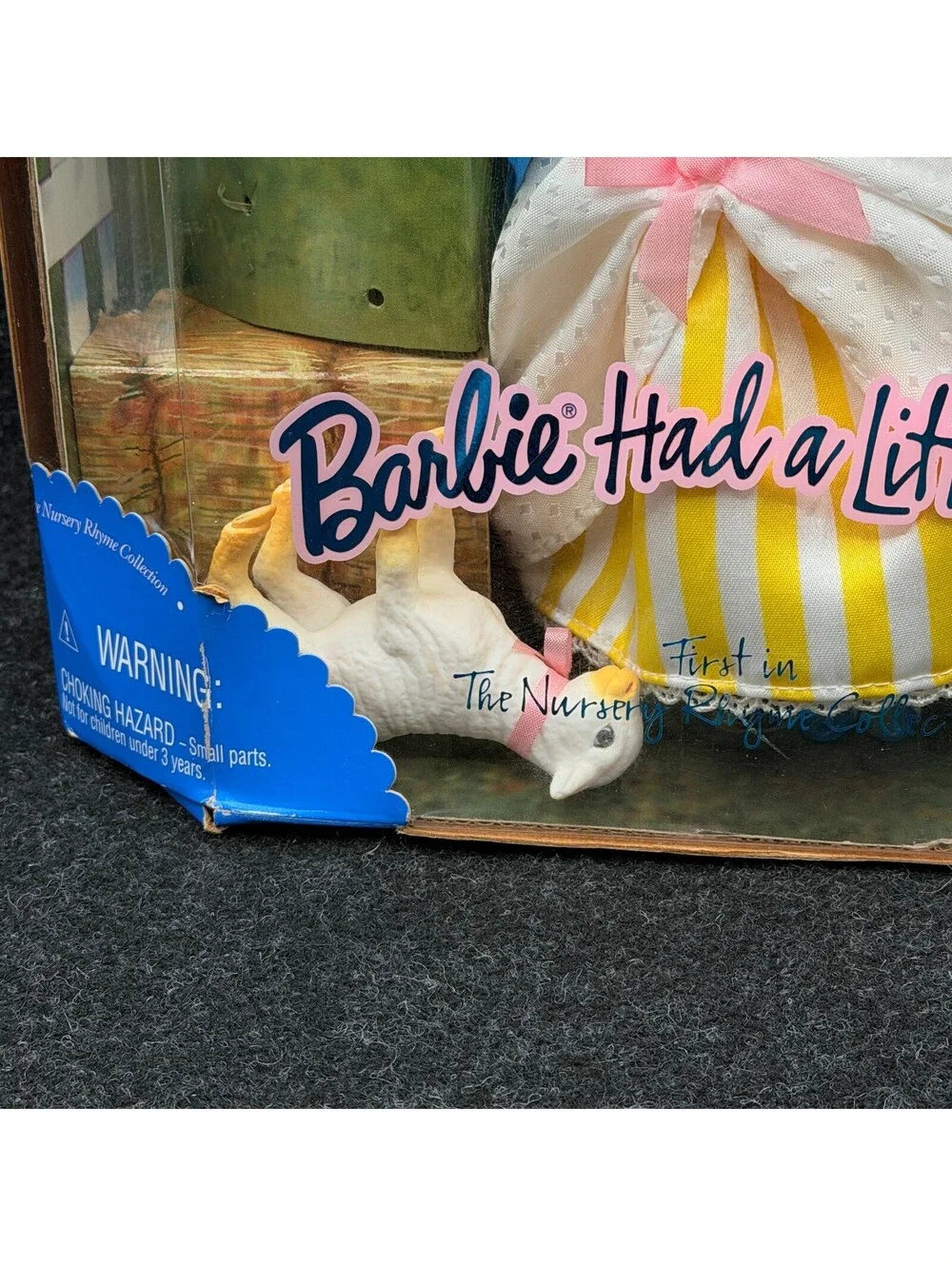 Barbie Had a Little Lamb Collector Edition 1998 Mattel Nursery Rhyme Doll NIB